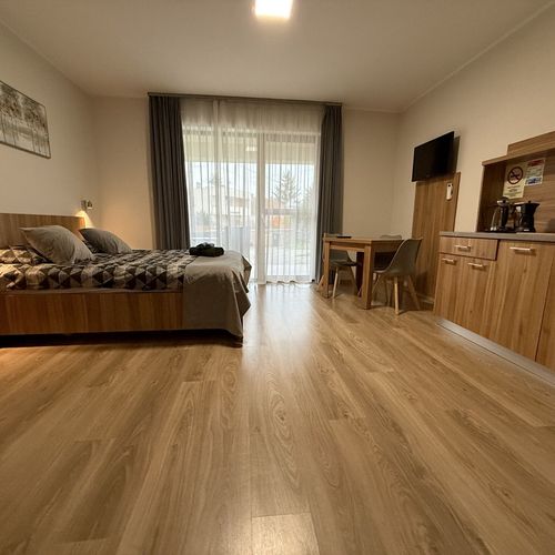 Apartament 2-osobowy Komfort z balkonem z 1 pomieszczeniem sypialnianym (możliwa dostawka)