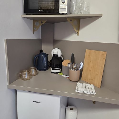 Apartament 2-osobowy z balkonem z łazienką z 1 pomieszczeniem sypialnianym