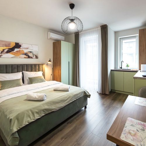 Apartament 2-osobowy Studio z 1 pomieszczeniem sypialnianym