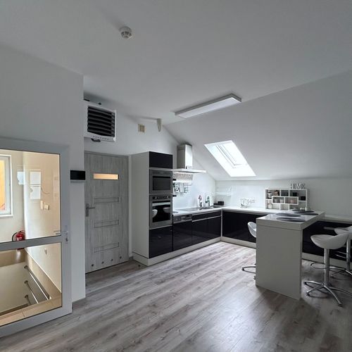 Apartament 2-osobowy z łazienką z własną kuchnią z 1 pomieszczeniem sypialnianym