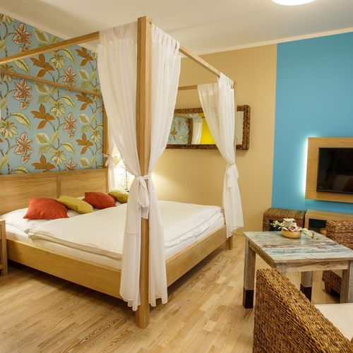 Apartament studio cu balcon cu 1 camera pentru 2 pers.