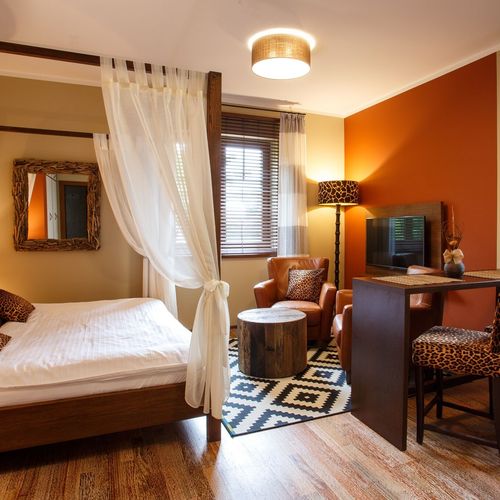 Apartament deluxe romantică cu 1 camera pentru 2 pers.