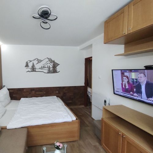 Apartament 2-osobowy na parterze Classic z 1 pomieszczeniem sypialnianym (możliwa dostawka)