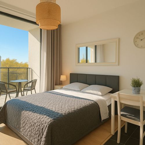 Apartament 2-osobowy z 1 pomieszczeniem sypialnianym