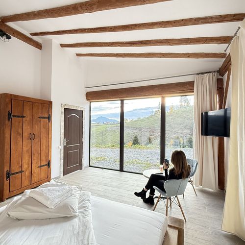Cabană duplex Dream cu panoramă pentru 4 pers. (se inchirieaza doar integral)