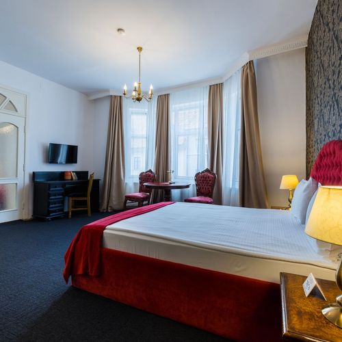 Apartament family cu vedere spre grădină cu 2 camere pentru 4 pers.