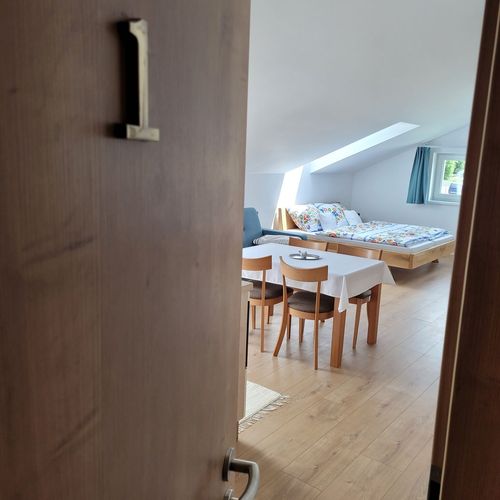 Apartament 4-osobowy z 1 pomieszczeniem sypialnianym (możliwa dostawka)