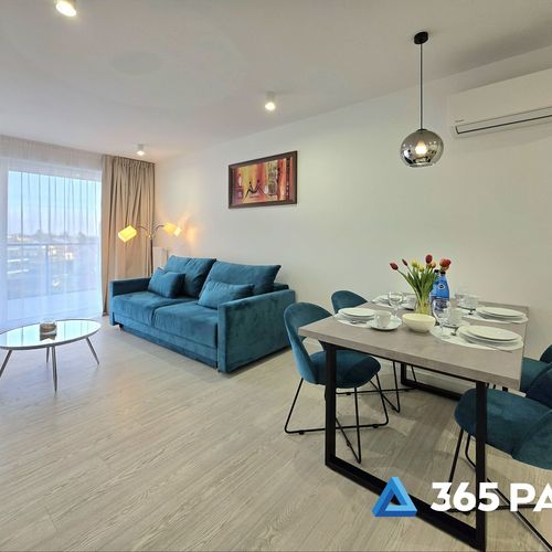 Apartament 4-osobowy Komfort z balkonem z 2 pomieszczeniami sypialnianymi