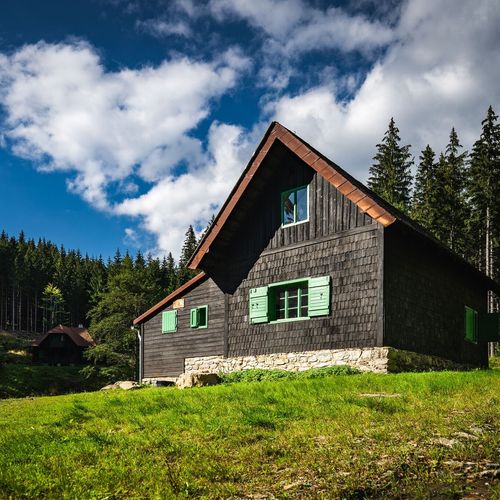 Casă de vară tourist cu vedere spre pădure pentru 12 pers. (se inchirieaza doar integral)