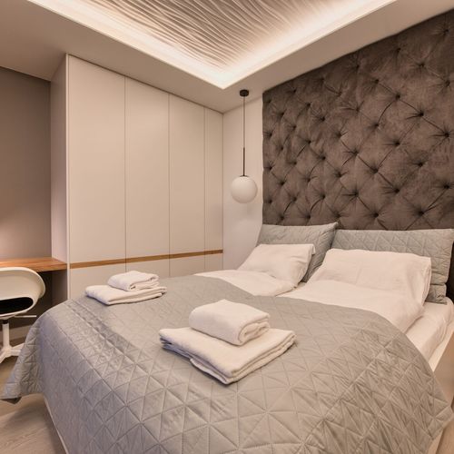 Apartament 2-osobowy Premium z widokiem na morze z 1 pomieszczeniem sypialnianym