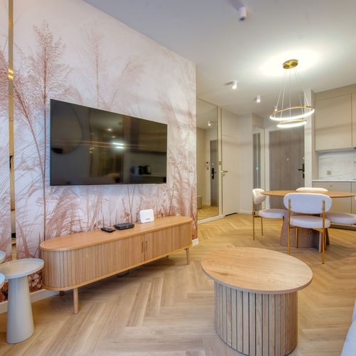 Apartament 4-osobowy Komfort z widokiem na miasto z 2 pomieszczeniami sypialnianymi