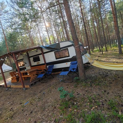 Domek letniskowy 3-osobowy parterowy Przyjemny wystrój wnętrz