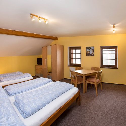 Apartman se sprchou s vlastní kuchyňkou pro 4 os. s 1 ložnicí