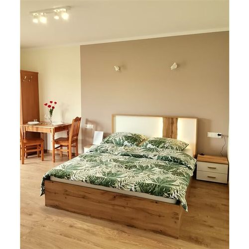 Apartament 2-osobowy z widokiem na las z widokiem na jezioro z 1 pomieszczeniem sypialnianym