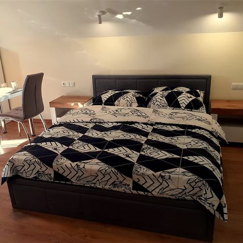 Apartament 2-osobowy z widokiem na las z widokiem na jezioro z 1 pomieszczeniem sypialnianym