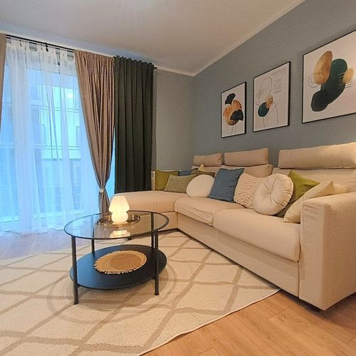 Apartament 2-osobowy Art Standard z 1 pomieszczeniem sypialnianym