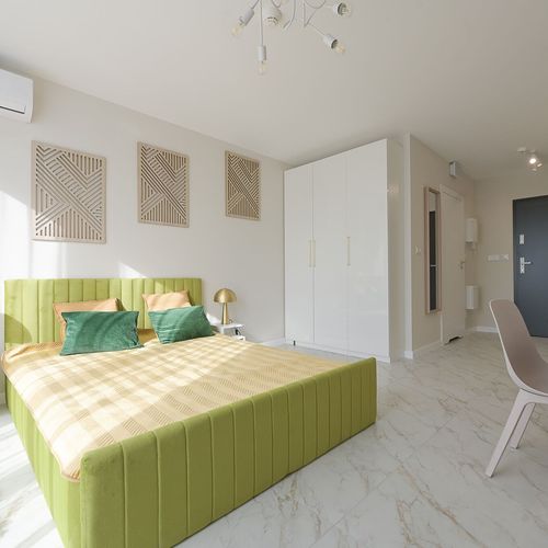 Apartament 2-osobowy Silver Studio z 1 pomieszczeniem sypialnianym