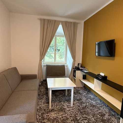 Apartament business Plus cu 1 camera pentru 2 pers. (se poate solicita pat suplimentar)
