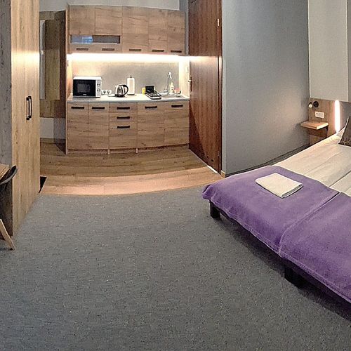 Studio Apartman s vlastní malou kuchyňkou pro 2 os. s 1 ložnicí