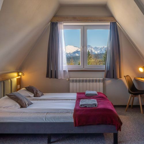 Apartman s balkónem s vlastní malou kuchyňkou pro 3 os. se 2 ložnicemi