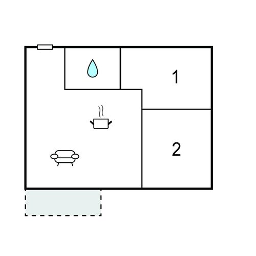 Apartman (jako celek) pro 5 os.