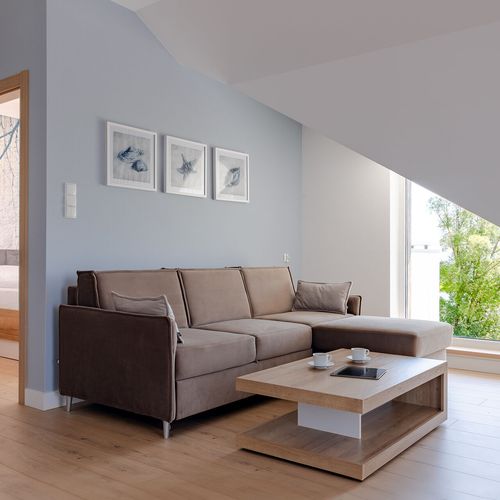 Apartament la etaj cu 2 camere pentru 4 pers.