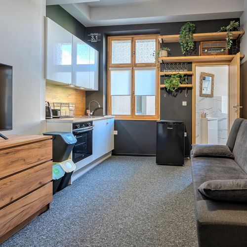 Apartament 2-osobowy na piętrze z 1 pomieszczeniem sypialnianym