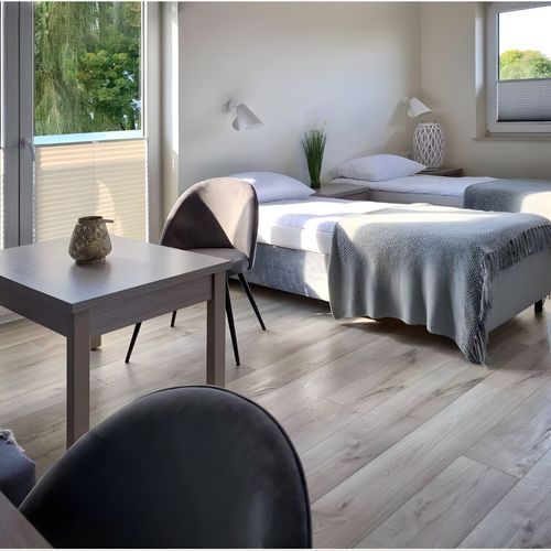 Apartament 4-osobowy z 1 pomieszczeniem sypialnianym
