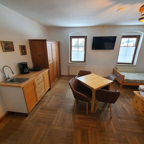 Apartament 4-osobowy Studio z widokiem na góry z 1 pomieszczeniem sypialnianym