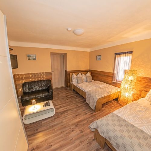 Family Apartman s klimatizací pro 4 os. se 2 ložnicemi (s možností přistýlky)