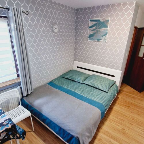 Pokój 2-osobowy na parterze z widokiem na ogród