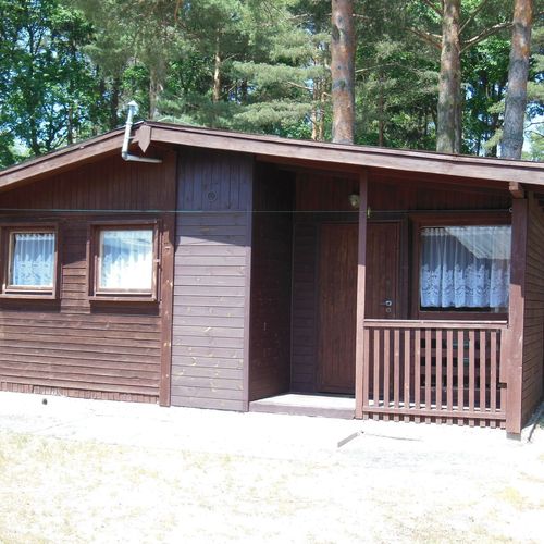 Domek drewniany 5-osobowy parterowy z łazienką