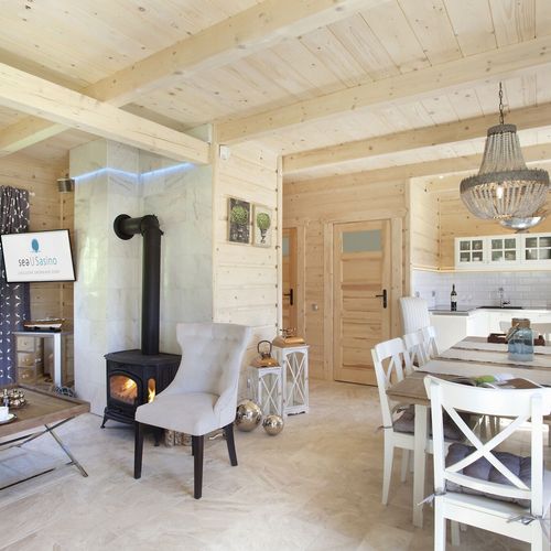 Domek drewniany 8-osobowy 