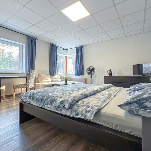 Superior Apartman s manželskou postelí s 1 ložnicí na poschodí