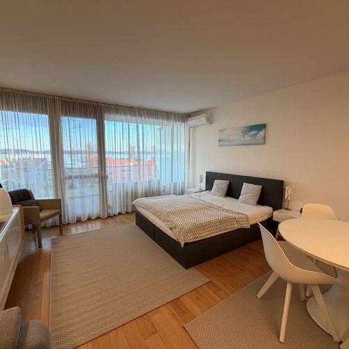 Apartament studio cu panoramă pentru 4 pers. (se inchirieaza doar integral)