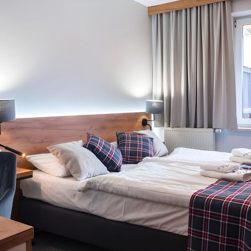 Apartament 4-osobowy Studio z widokiem na góry z 2 pomieszczeniami sypialnianymi