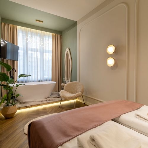 Rezydencja pokój 2-osobowy na piętrze na parterze z 1 pomieszczeniem sypialnianym