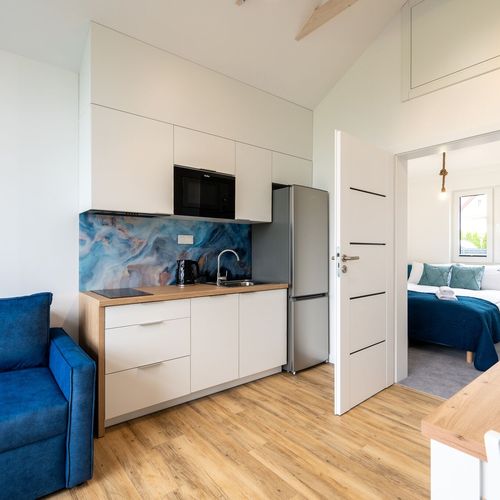 Domek całoroczny 4-osobowy parterowy z tarasem