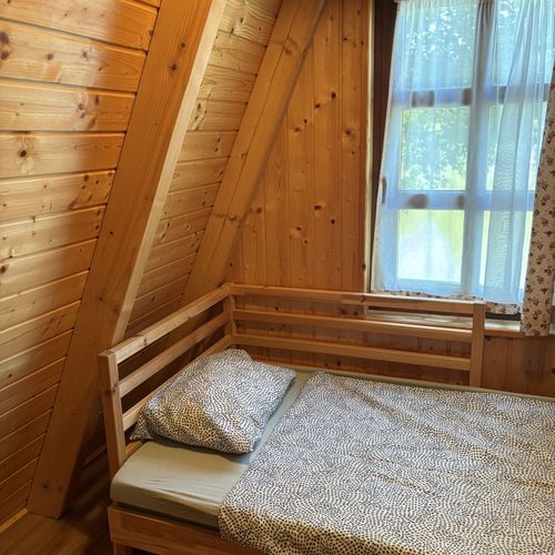 Apartament 3-osobowy cały dom z widokiem na jezioro z 2 pomieszczeniami sypialnianymi