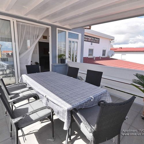 Apartament 5-osobowy z klimatyzacją z widokiem na morze z 2 pomieszczeniami sypialnianymi A-21836-d