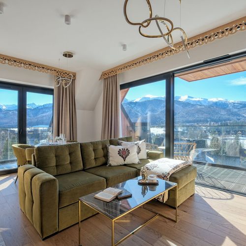 Apartament 4-osobowy Superior z widokiem na góry z 2 pomieszczeniami sypialnianymi