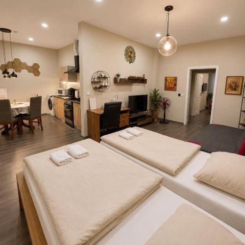 Apartament cu 2 camere pentru 5 pers. (se poate solicita pat suplimentar)