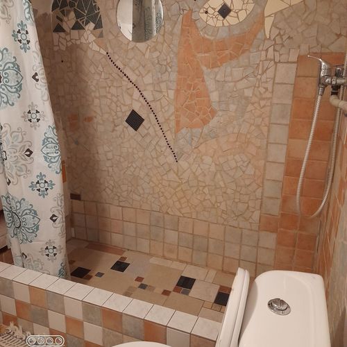 Apartament romantică la parter cu 1 camera pentru 2 pers.
