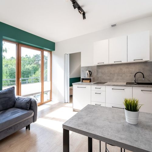 Apartament 4-osobowy z 1 pomieszczeniem sypialnianym