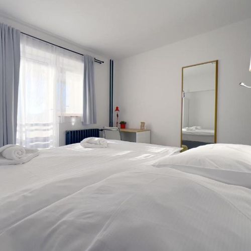 Apartament familial(ă) cu vedere spre munte cu 2 camere pentru 6 pers.