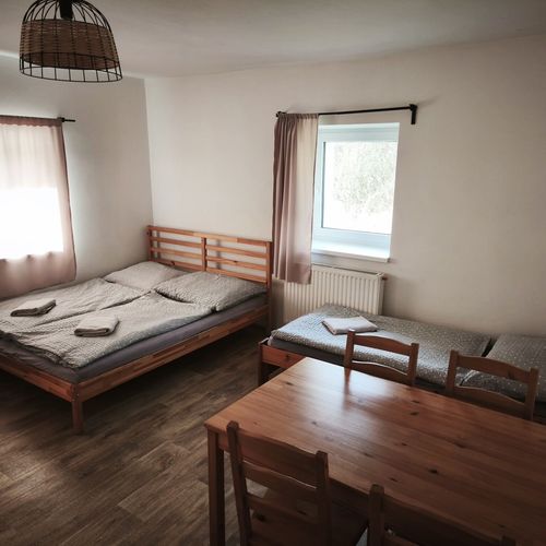Apartament familial(ă) la parter cu 1 camera pentru 4 pers.