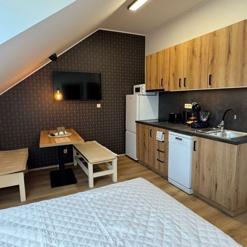 Apartman s koupelnou s klimatizací pro 4 os. se 2 ložnicemi