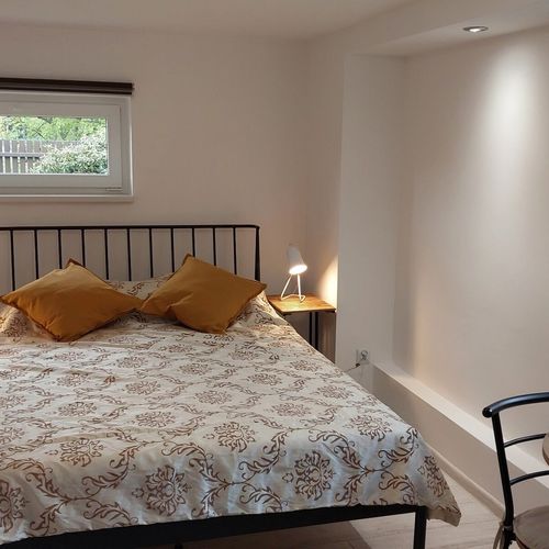 Apartament 7-osobowy na parterze z widokiem na ogród