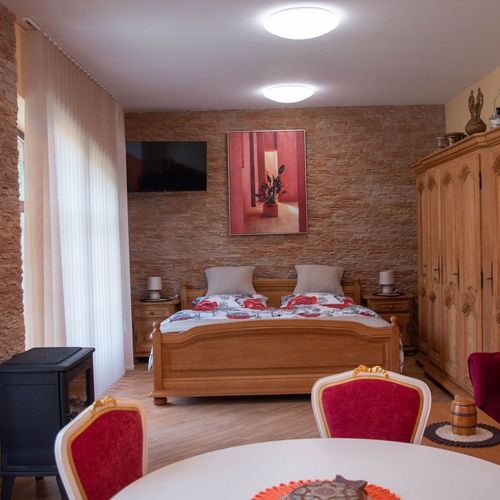 Apartament 6-osobowy Deluxe z 1 pomieszczeniem sypialnianym