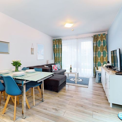 Apartament lângă piscină cu 1 camera pentru 4 pers.